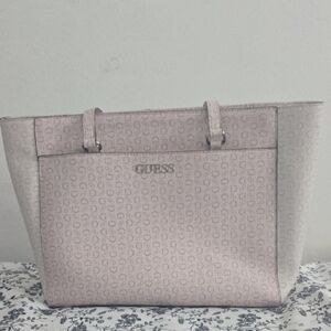 Guess Blush Monogram Tote